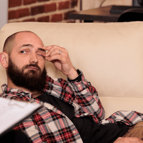Telehealth appointment to address anger outbursts